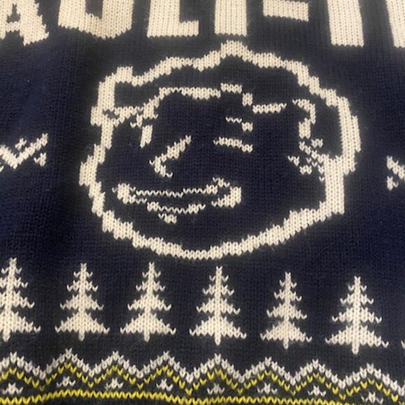 Numskull Fallout 4 Christmas Sweater 3XL Mens Blue - Picture 6 of 11